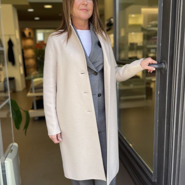 Cappotto Harris Wharf London AE 1331 MLK